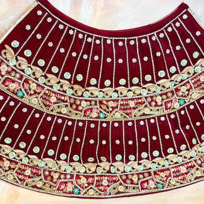 Luxe- Mahagauri Durga Maa Dress