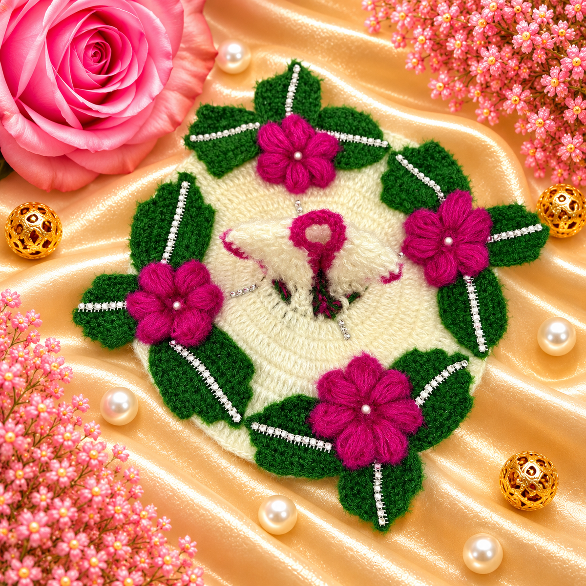 Padma Prabha Woollen Laddu Gopal Dress