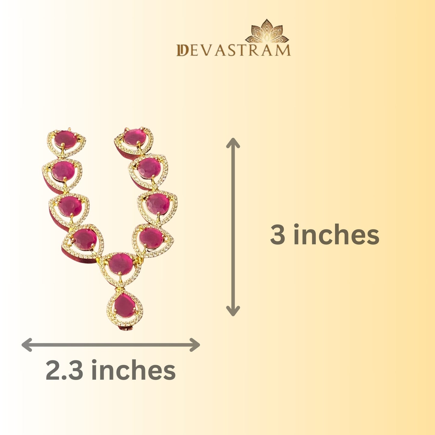 Rajprabha Ruby Necklace