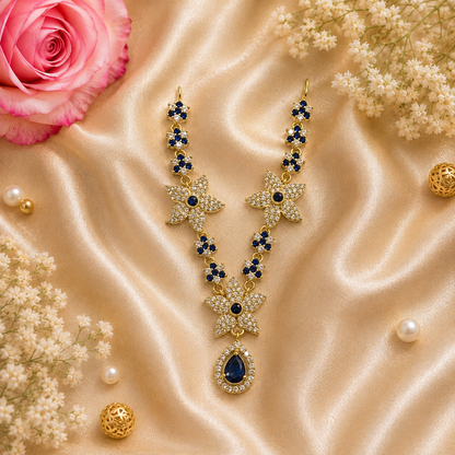 Yamuna Neel Necklace Set (Pack of 3)