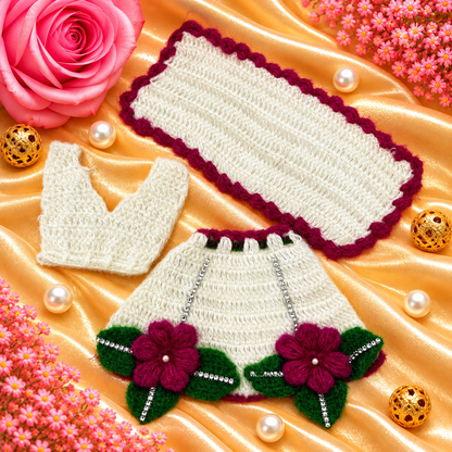 Padma Prabha Woollen Mata Rani Dress