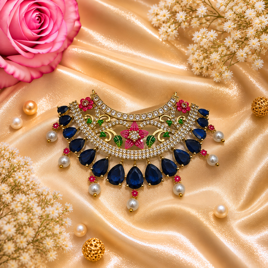 Neel Aanand Tarang Necklace Set