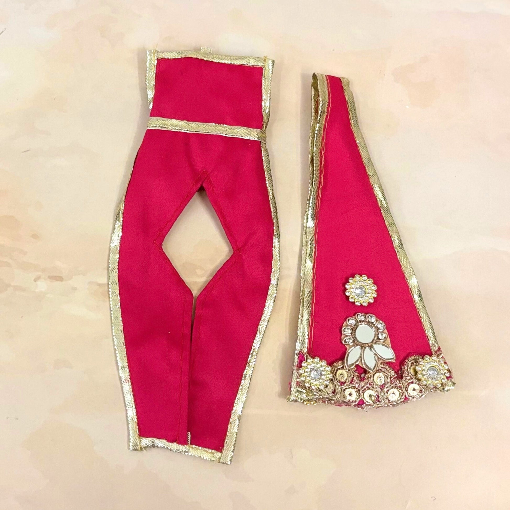 Rajshringara Velvet Laddu Gopal Dress