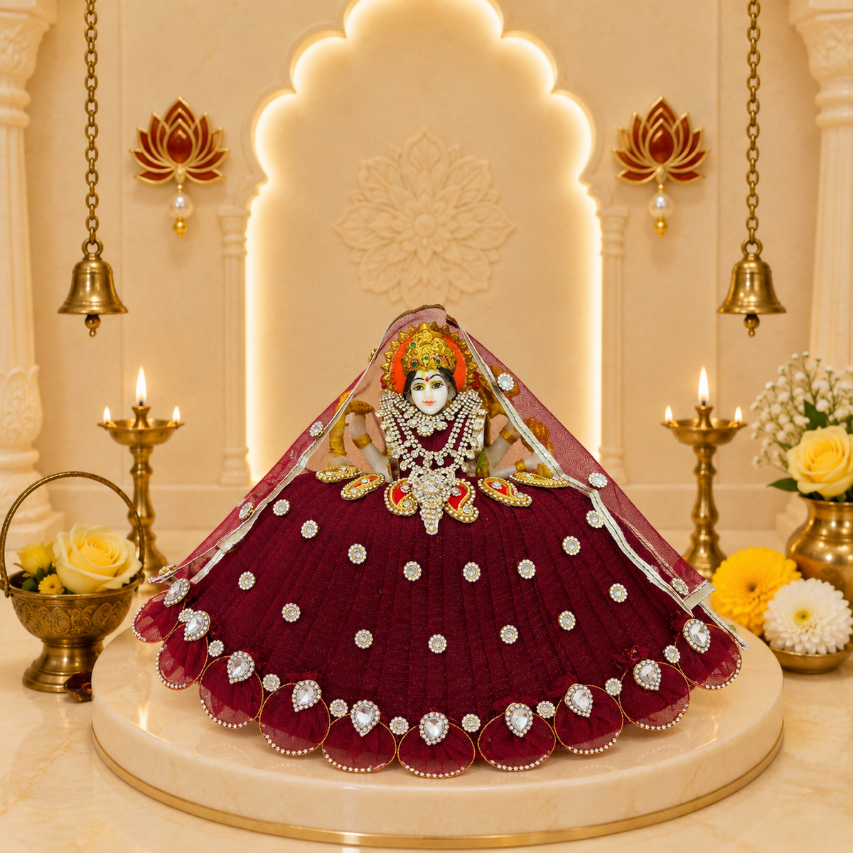 Mangalmayi Shakti Mata Rani Dress