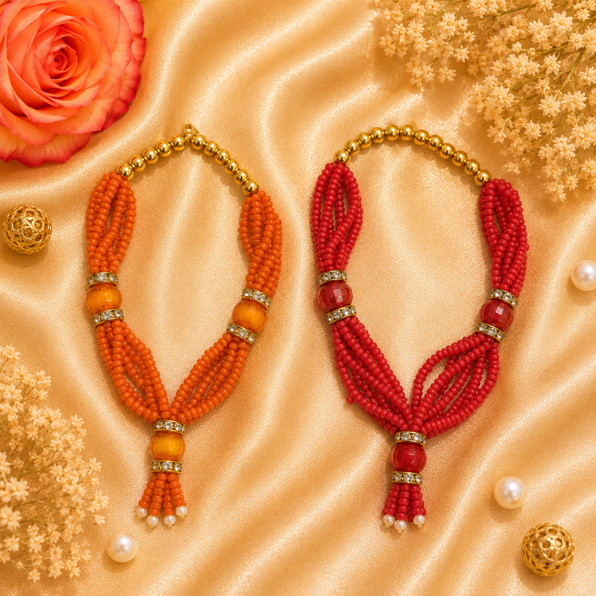 Keshari Dhara Necklace Set (Pack of 2)