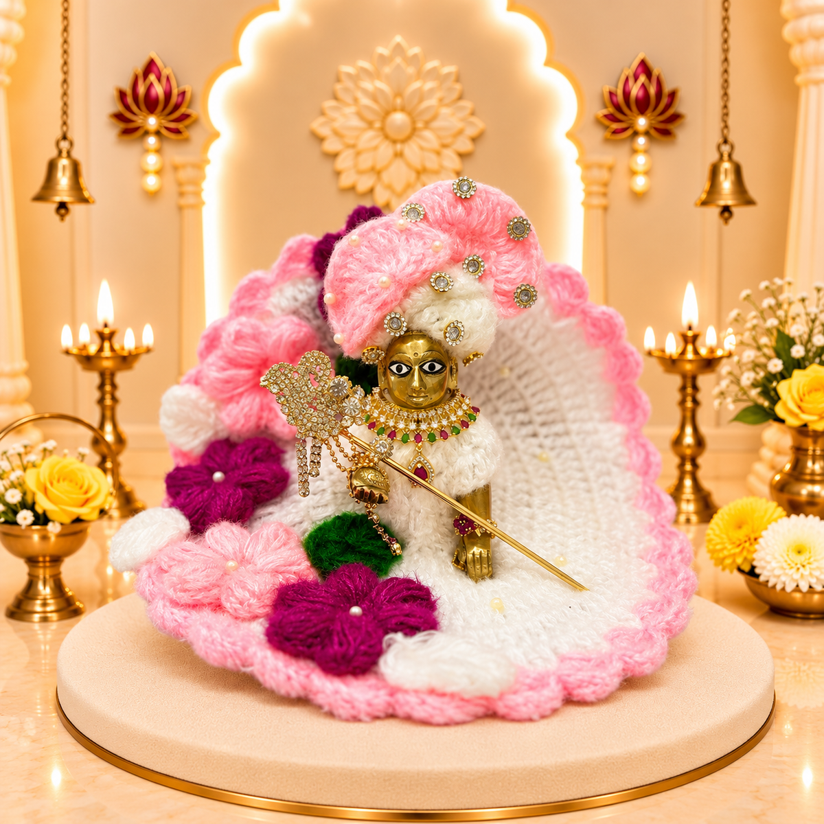 Brajraj Shakti Woollen Laddu Gopal Dress