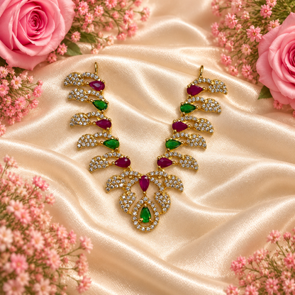 Anant Harit Necklace Set (Pack of 2)