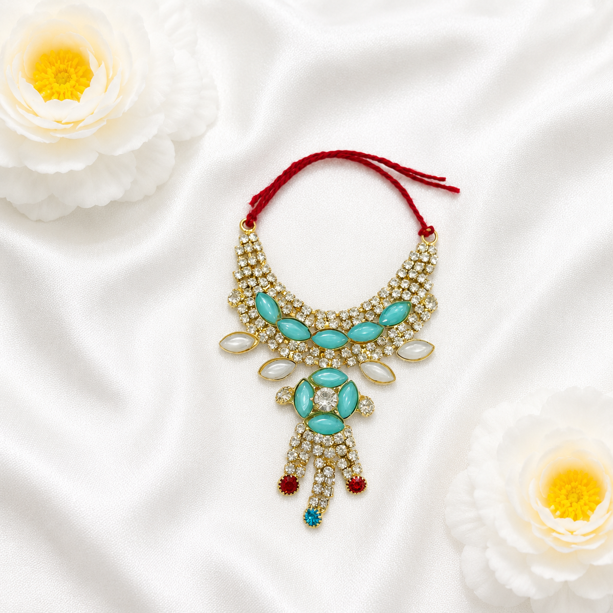 Kishori Chandrika Necklace Set(Pack of 3)