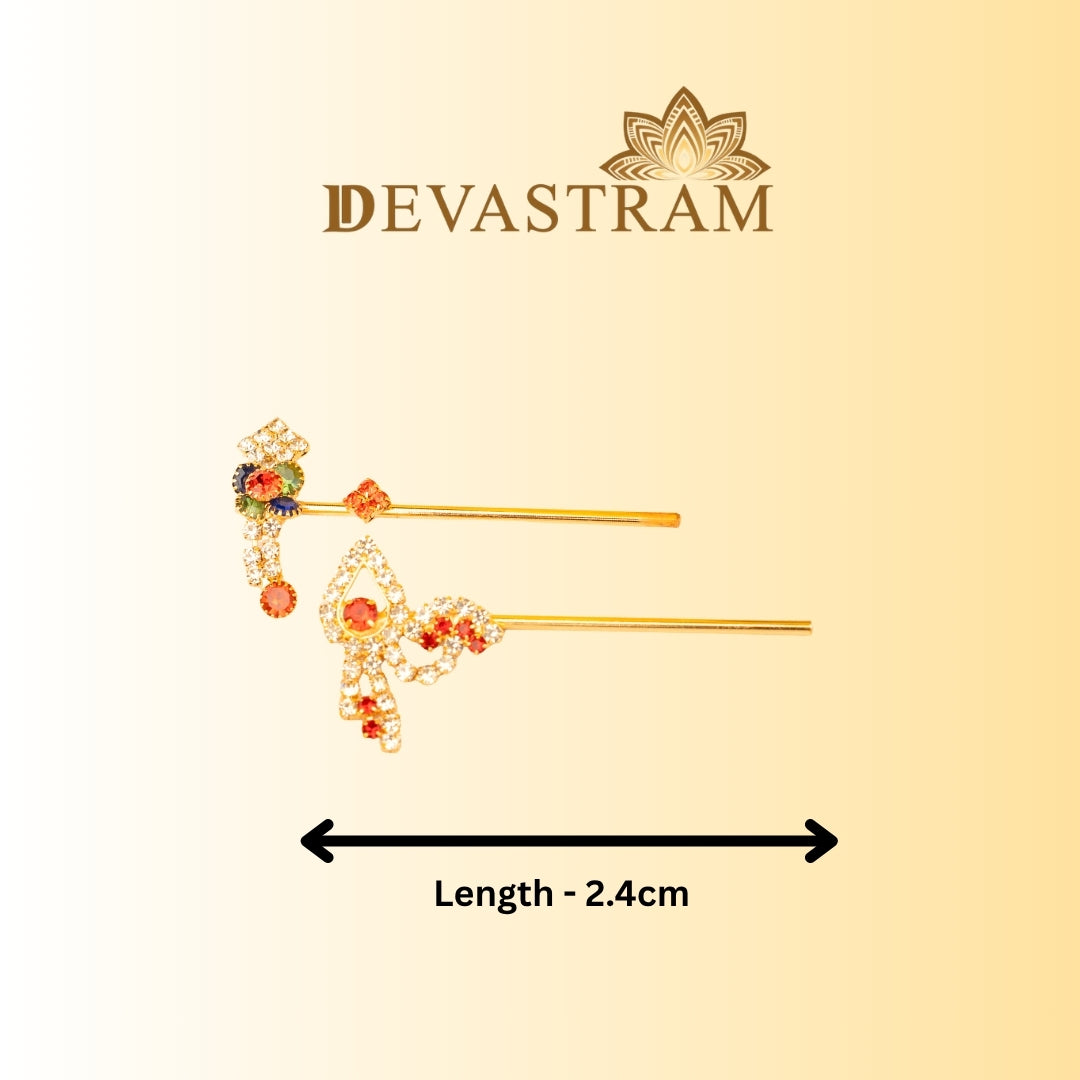 Suvarna Leela Laddu Gopal Bansuri (Pack of 2)