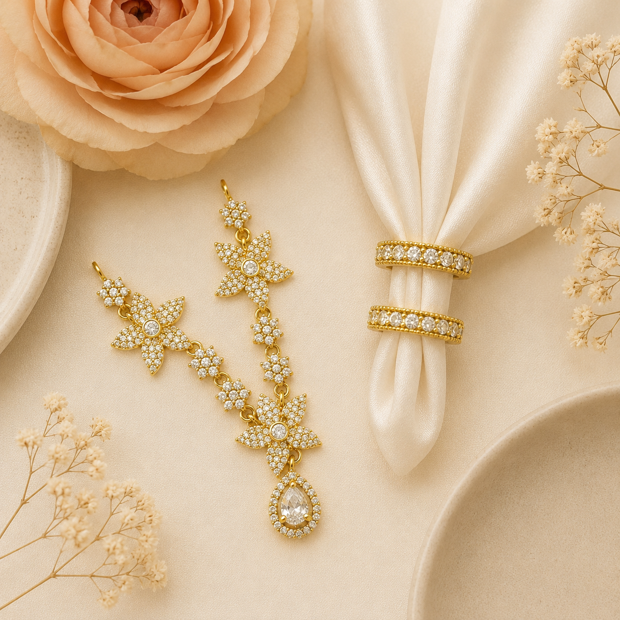 Mukutmani Necklace Kangan Set