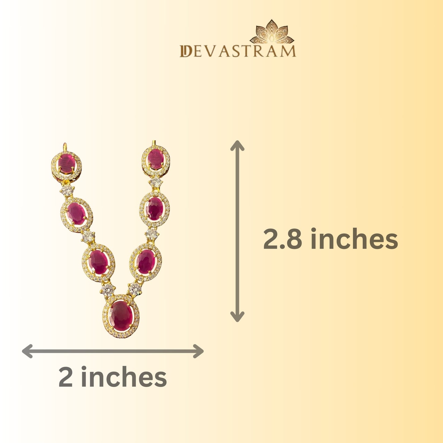 Rajmanikya Ruby Necklace