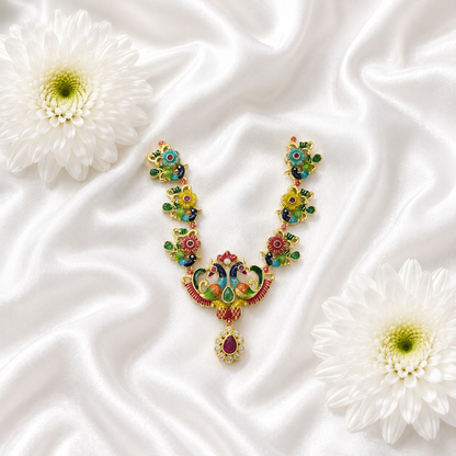 Mayur Vaijyanti Necklace Set