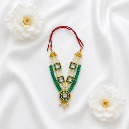 Kishori Gulhar Necklace Set(Pack of 2)