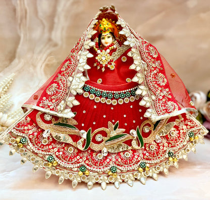 Luxe -Durga Maa Mahashakti Mata Rani Lehenga, choli & duppatta- 3 piece set