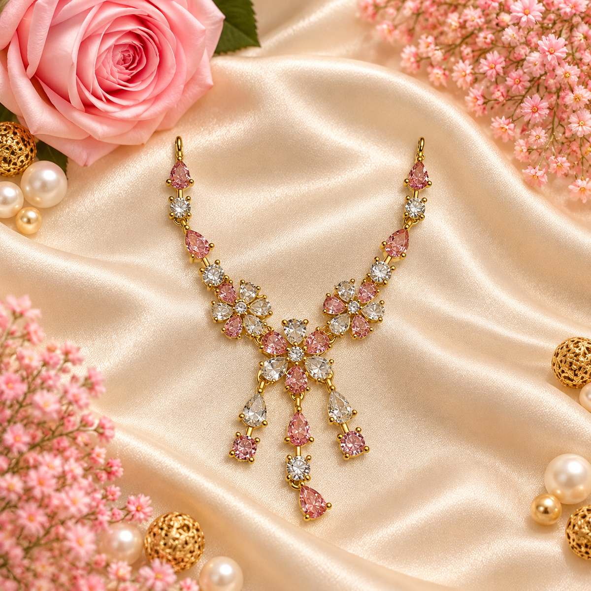 Mangalmayi Samriddhi Necklace Set (Pack of 2)