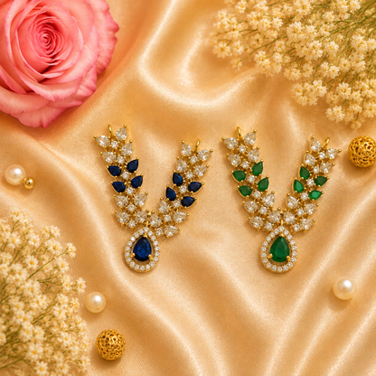 Harit Neelam Necklace Set (Pack of 2)