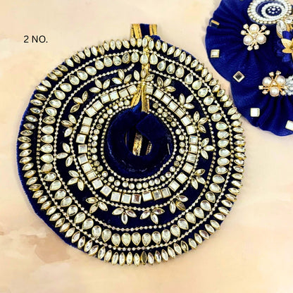 Neelrajya Velvet Laddu Gopal Dress