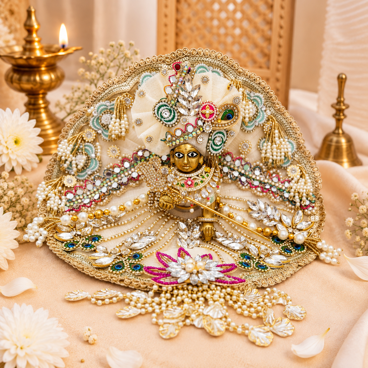Mangalmayi Rang Laddu Gopal Dress