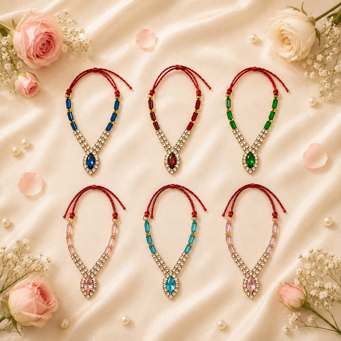Ratnadeep Kanthi Necklace Set(Pack of 6)