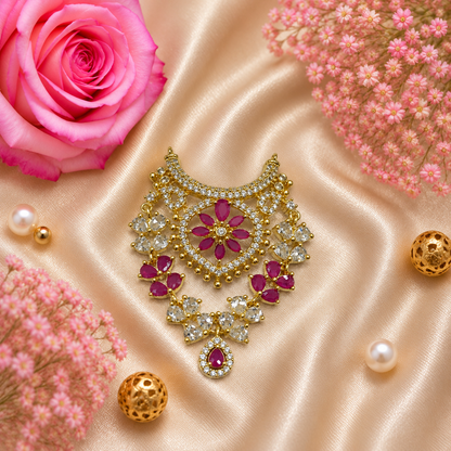 Rubyvan Sagar Necklace Set