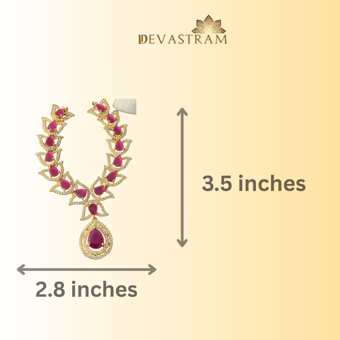 Pushparatna Ruby Necklace