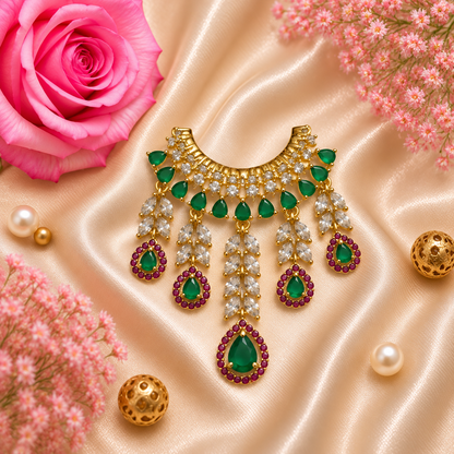 Harit Shringar Mayur Necklace Set
