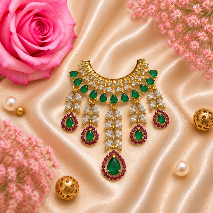 Harit Shringar Mayur Necklace Set
