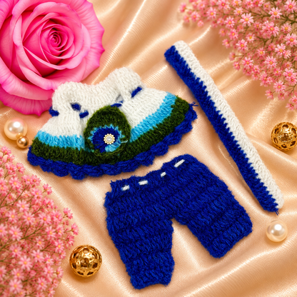 Mayurlekha Shakti Woollen Radhe Krishna Dress