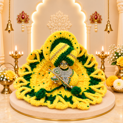 Surya Kishor Woollen Laddu Gopal Dress