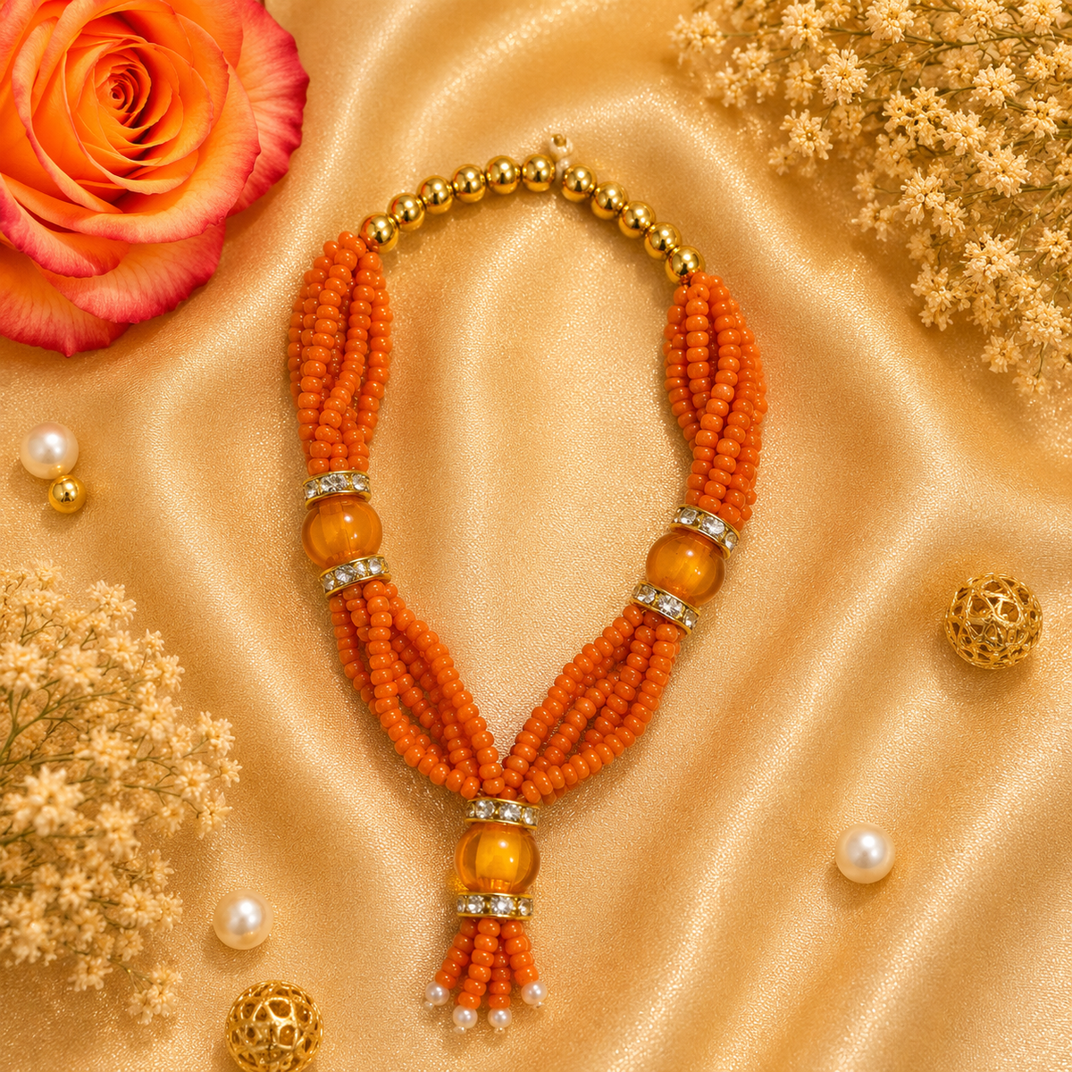 Keshari Dhara Necklace Set (Pack of 2)