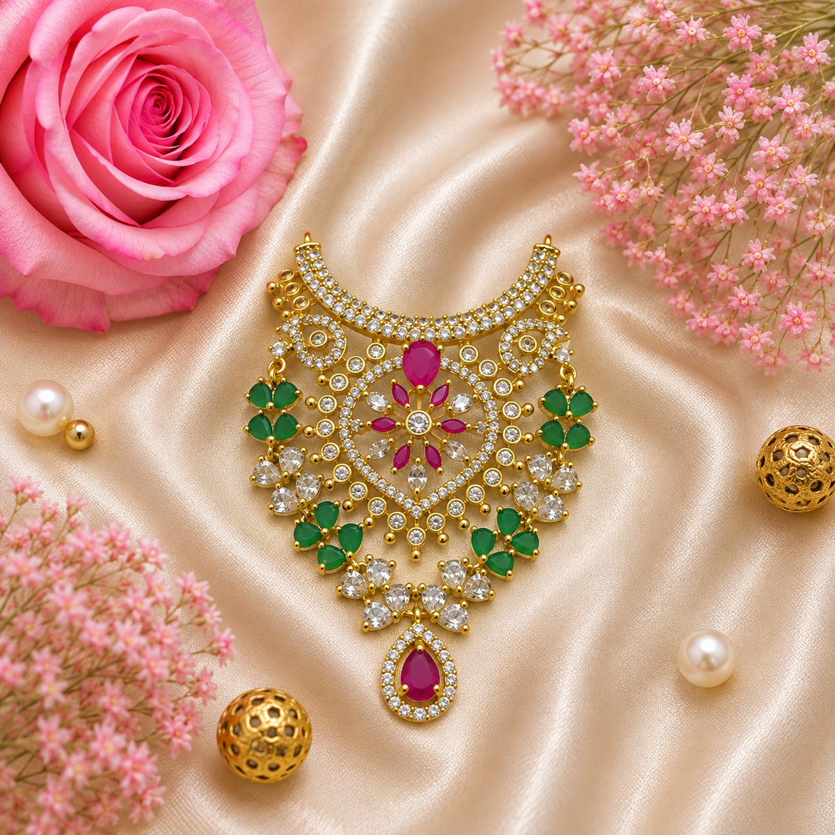 Haritruby Sagar Necklace Set