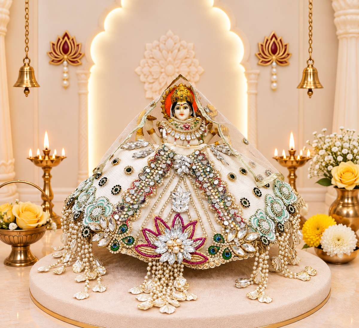 Mangalmayi Rang Mata Rani Dress