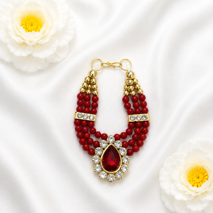 Ruby Nikunj Necklace Set(Pack of 2)