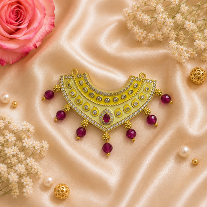 Ruby Kanak Necklace Set