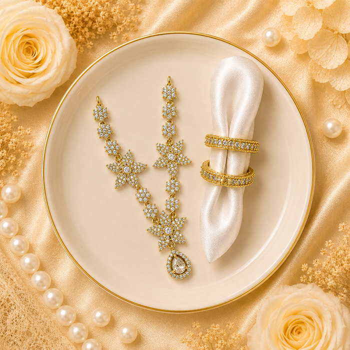 Mukutmani Necklace Kangan Set