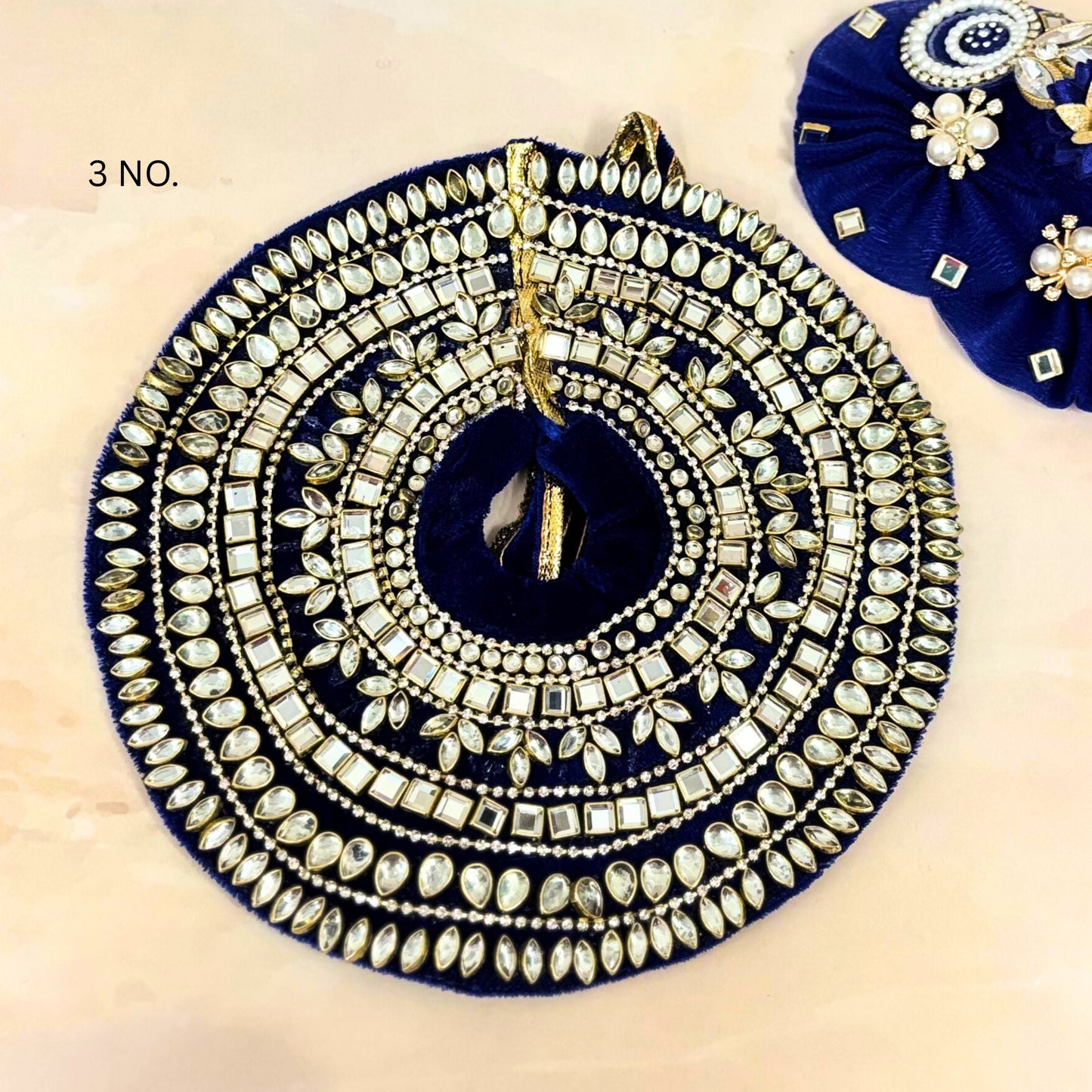 Neelrajya Velvet Laddu Gopal Dress