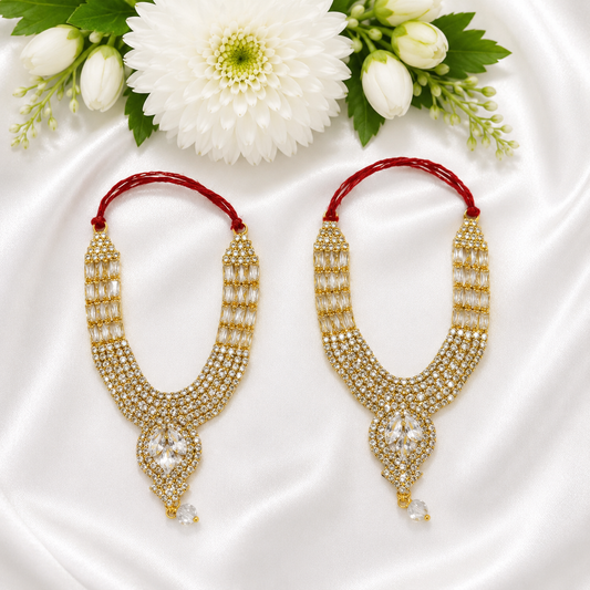 Maharaj Ratna Necklace Set(Pack of 2)