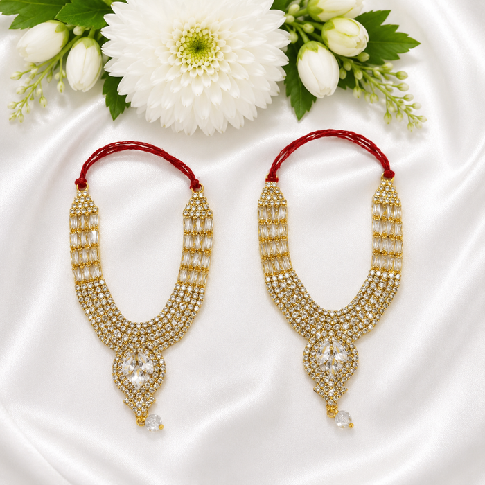 Maharaj Ratna Necklace Set(Pack of 2)