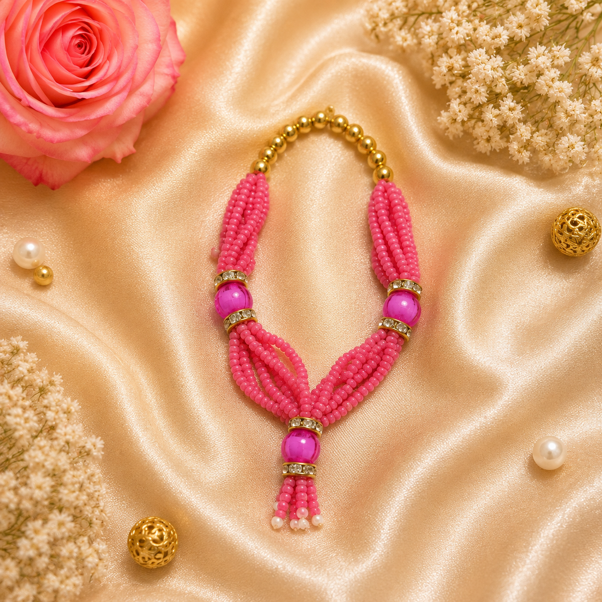 Pavitra Deep Necklace Set (Pack of 7)