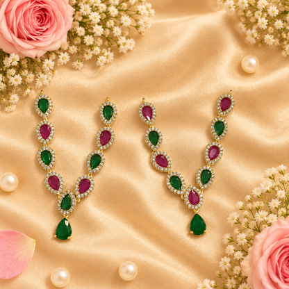 Rang Kusum Necklace Set (Pack of 2)