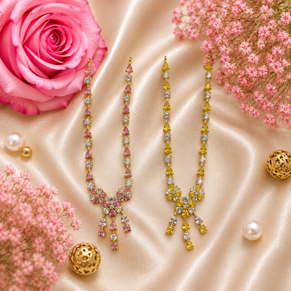 Suvarna Samriddhi Necklace Set (Pack of 2)