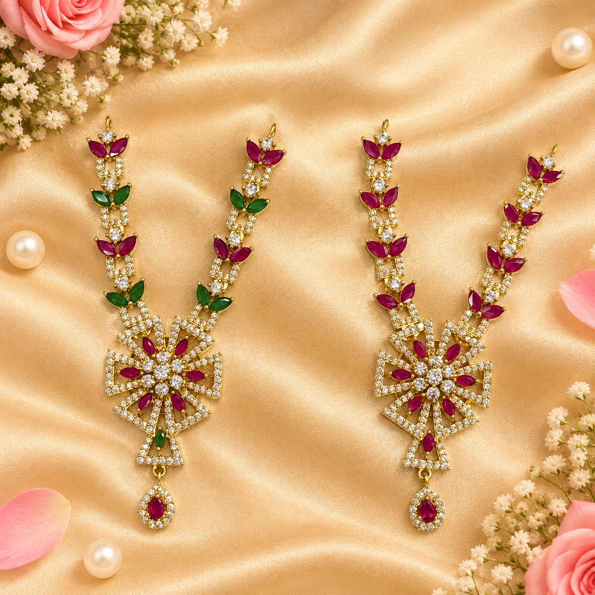 Mangalmayi Tarang Necklace Set (Pack of 2)