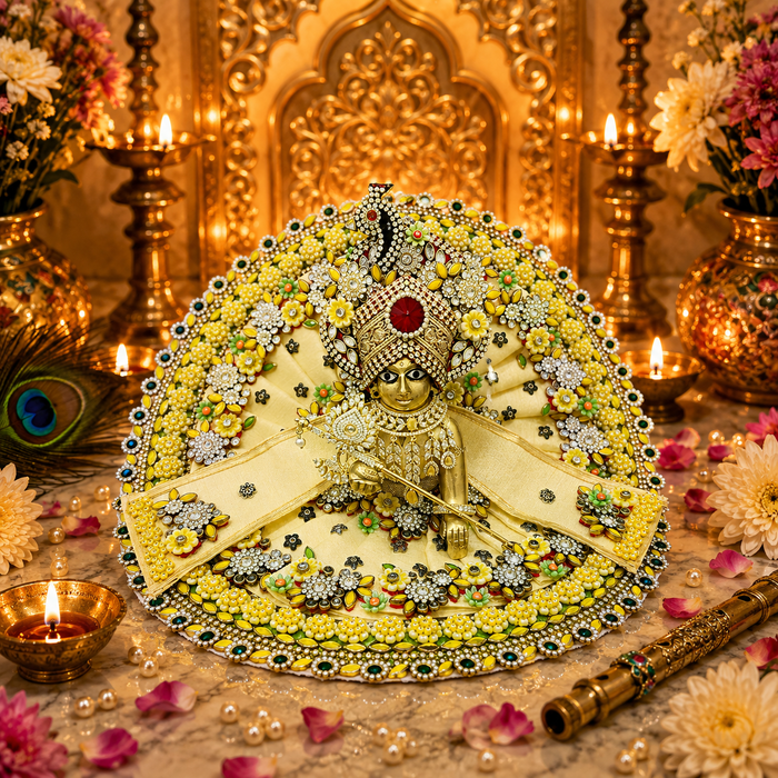 Kanak Madhuri Laddu Gopal Dress