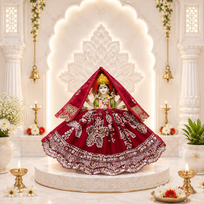Radha Swaroopa Mata Rani Dress