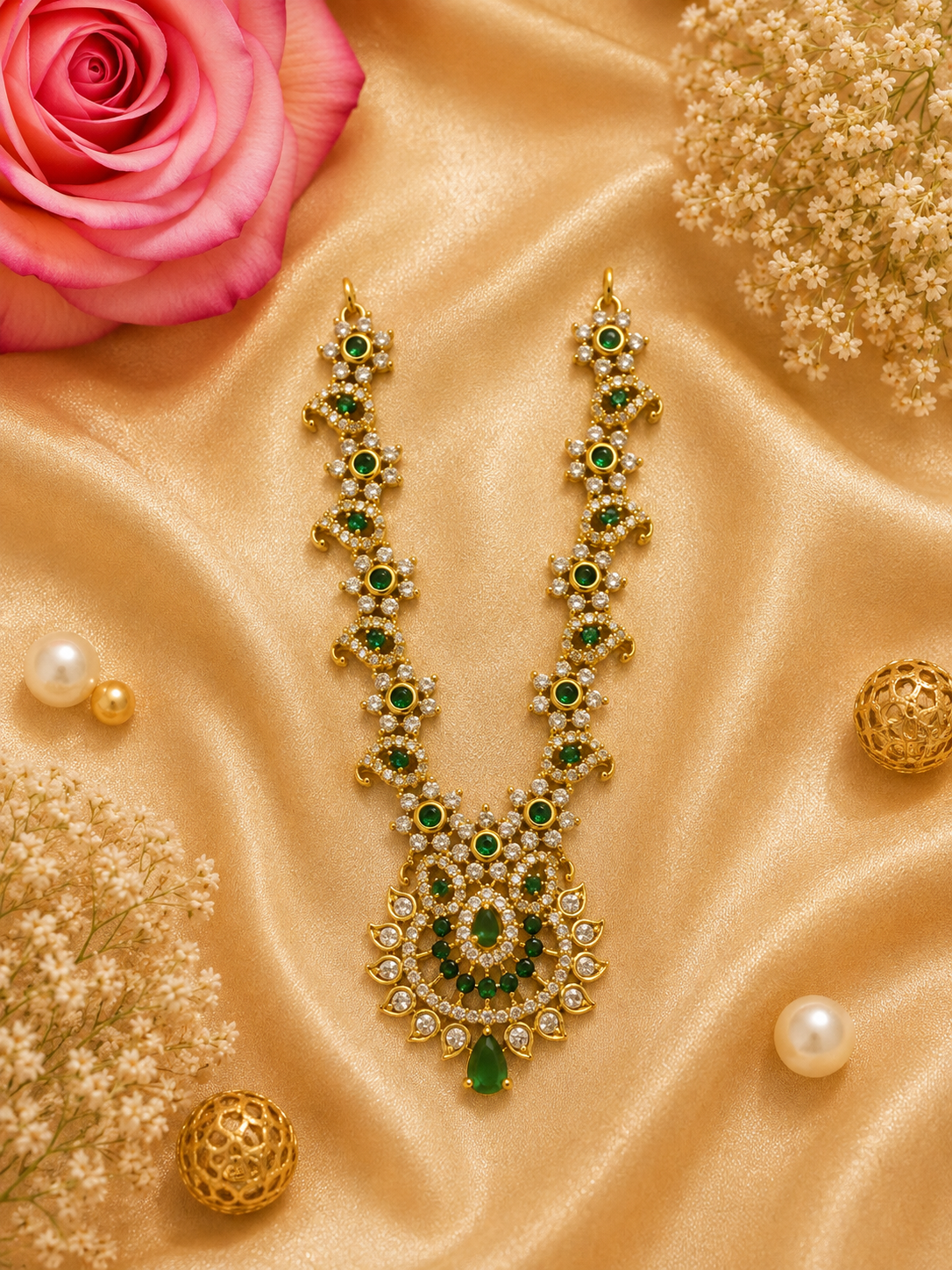 Neel Ratna Kanthi Necklace Set (Pack of 2)