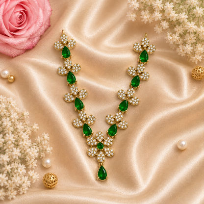 Ruby Harit Prakash Necklace Set (Pack of 2)