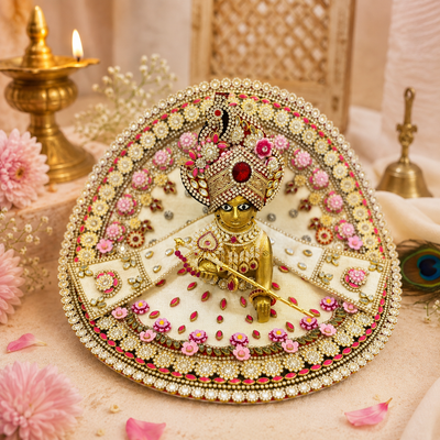Shyam Vilas Ruby Laddu Gopal Dress