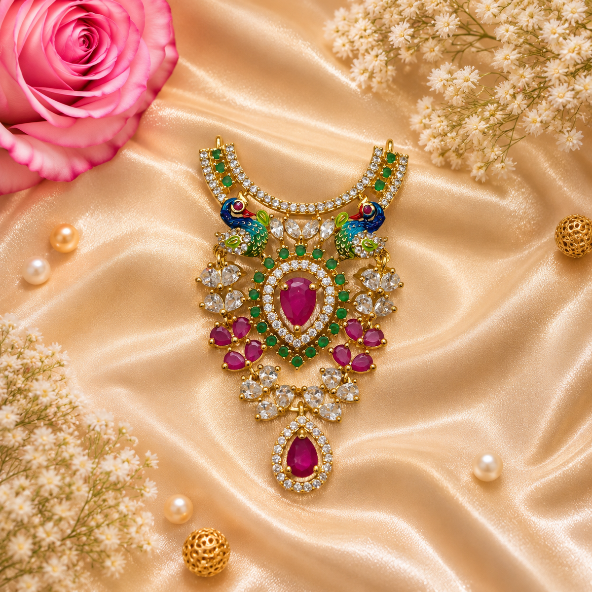 Ratna Tarang Kanth Necklace Set