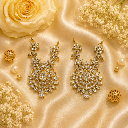 Shwet Vaijyanti Ratna Necklace Set (Pack of 2)