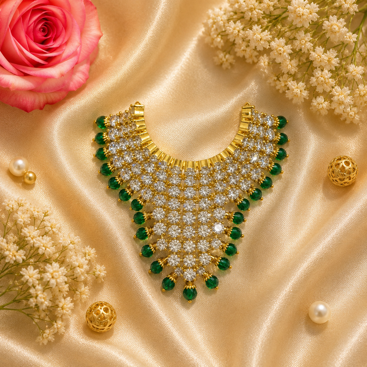 Harit Bhakti Necklace Set